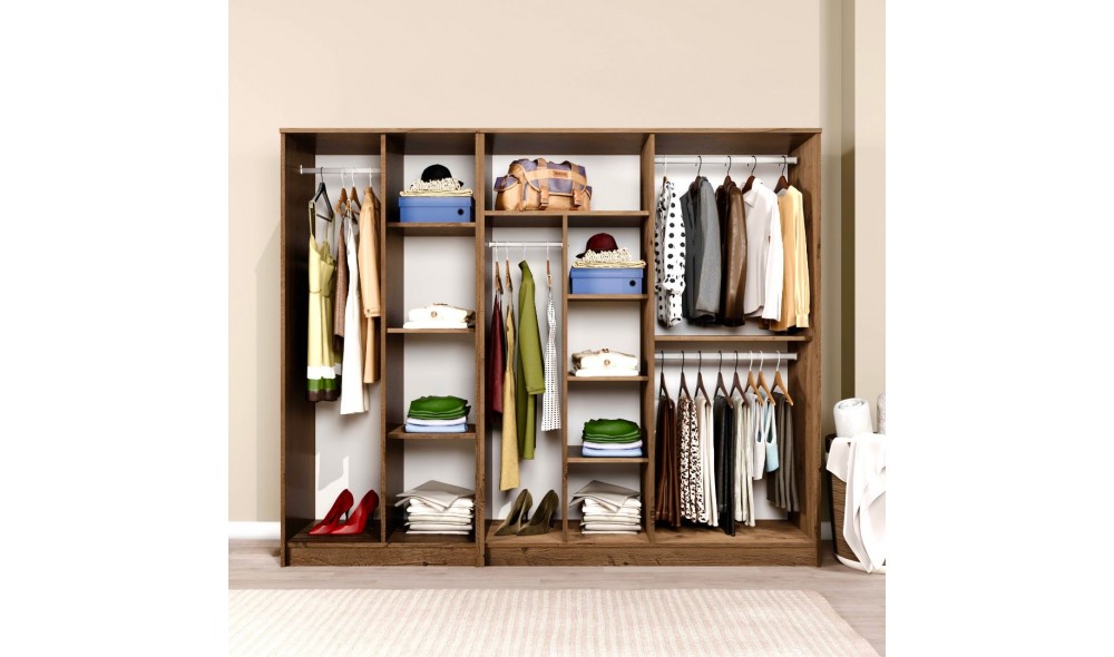 Dulap, Kardelen 1600-126, 220 x 180 x 51,8 cm