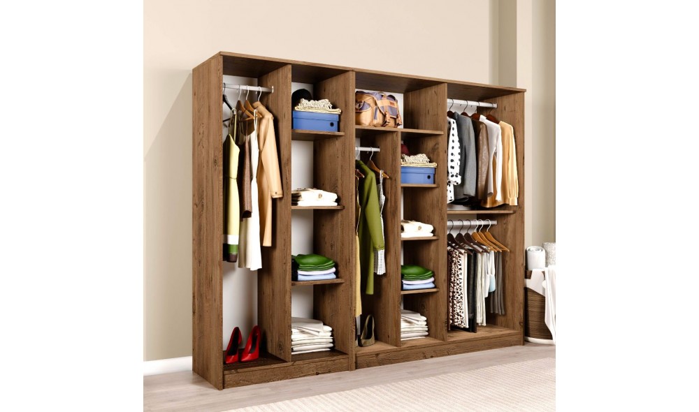 Dulap, Kardelen 1600-126, 220 x 180 x 51,8 cm