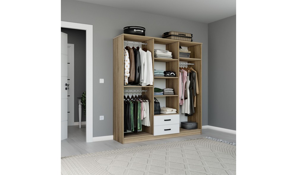 Dulap, Yaman 1600-75, 180 x 190 x 45 cm