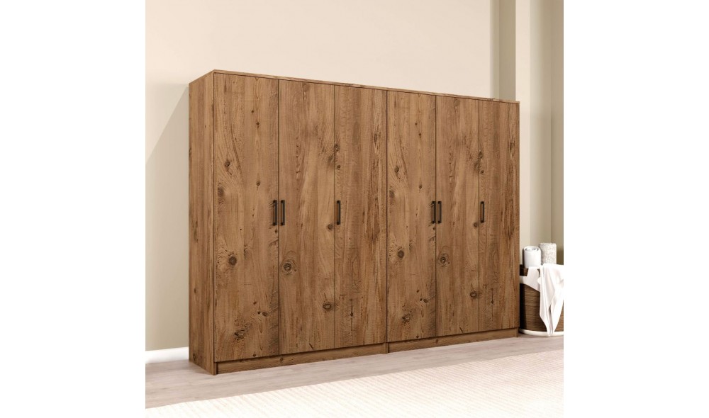 Dulap, Kardelen 1600-120, 240 x 180 x 51,8 cm