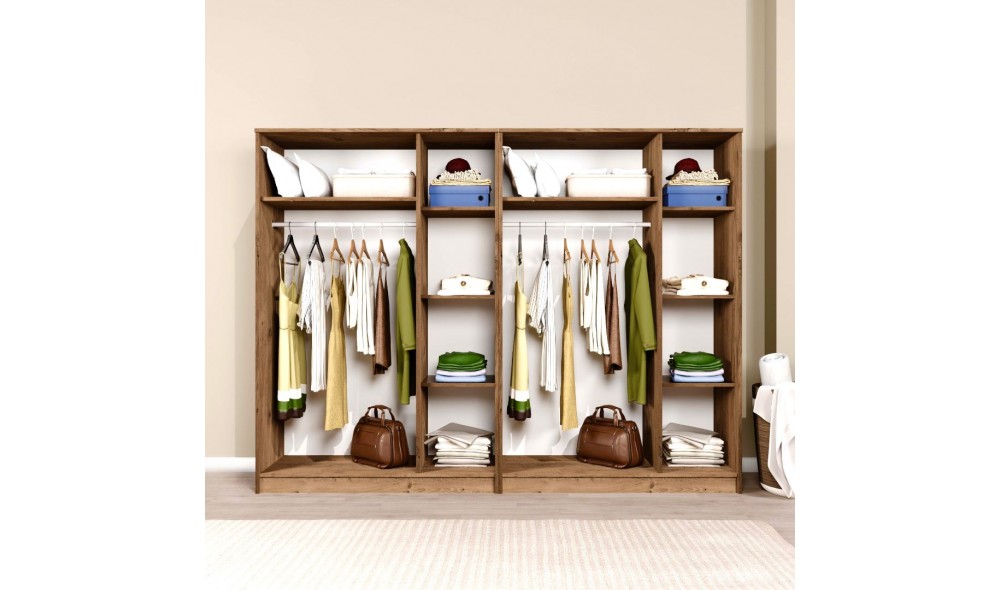 Dulap, Kardelen 1600-120, 240 x 180 x 51,8 cm