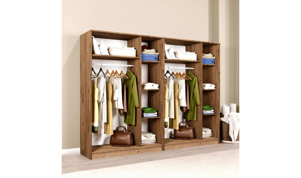 Dulap, Kardelen 1600-120, 240 x 180 x 51,8 cm