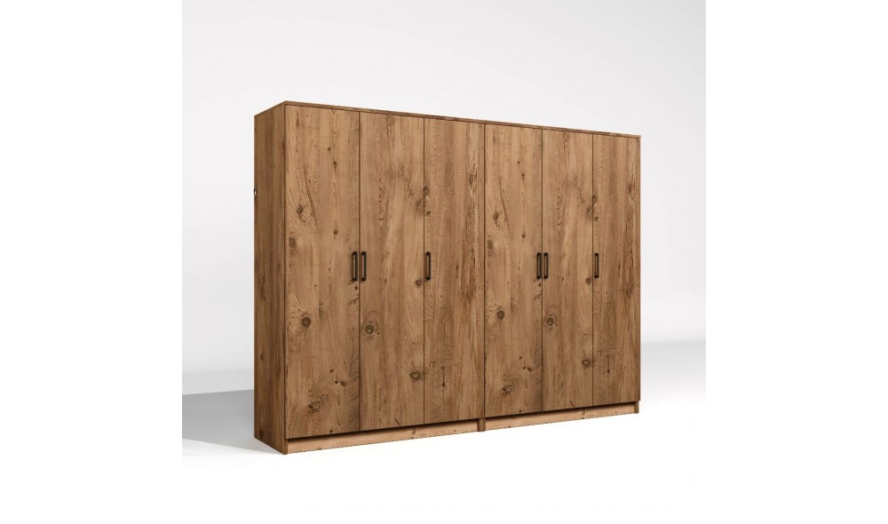 Dulap, Kardelen 1600-120, 240 x 180 x 51,8 cm