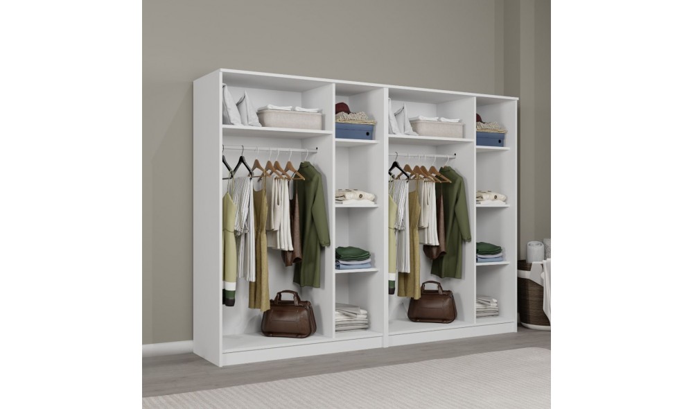 Dulap, Kardelen 1600-127, 240 x 180 x 51,8 cm