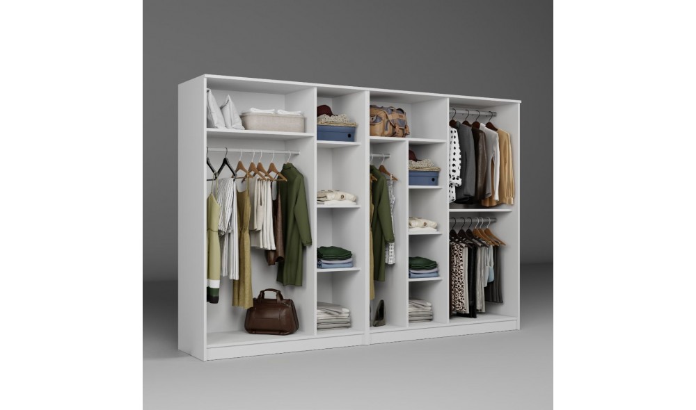 Dulap, Kardelen 1600-106, 280 x 180 x 51,8 cm