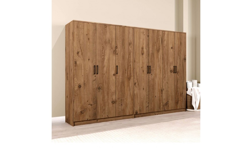 Dulap, Kardelen 1600-117, 280 x 180 x 51,8 cm