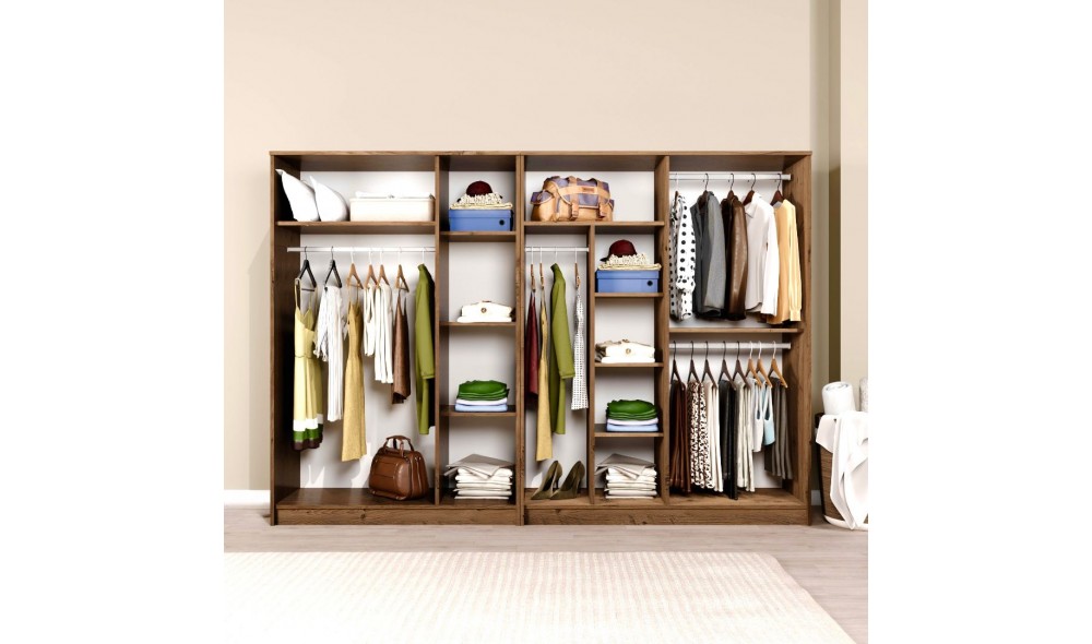 Dulap, Kardelen 1600-117, 280 x 180 x 51,8 cm