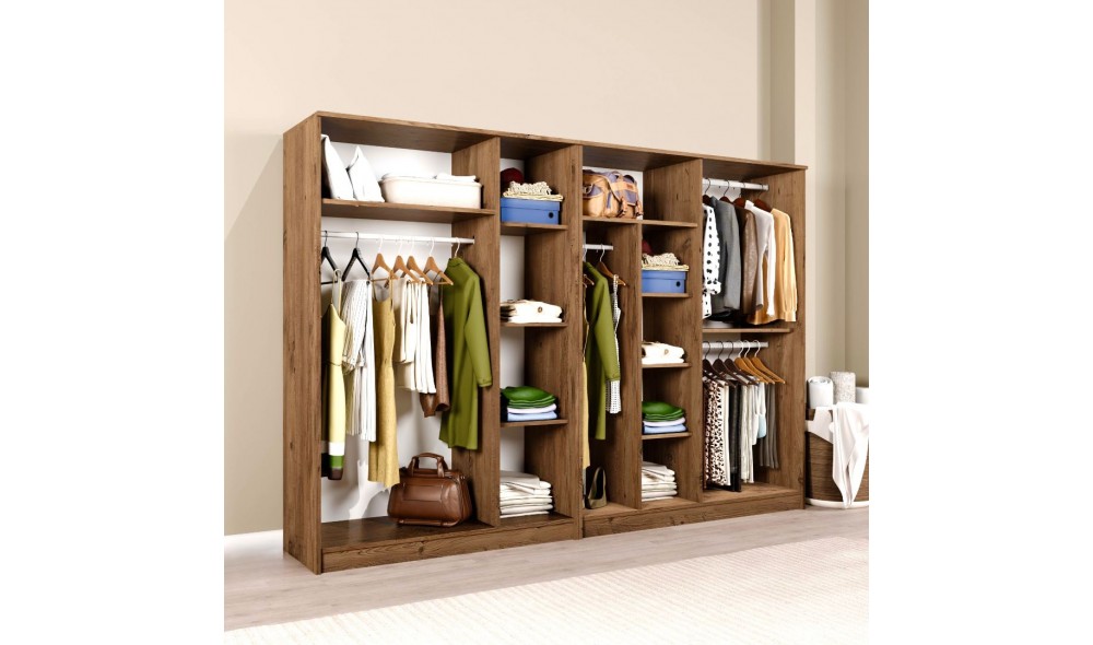 Dulap, Kardelen 1600-117, 280 x 180 x 51,8 cm