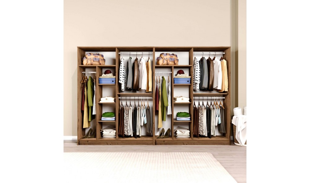 Dulap, Kardelen 1600-121, 280 x 180 x 51,8 cm