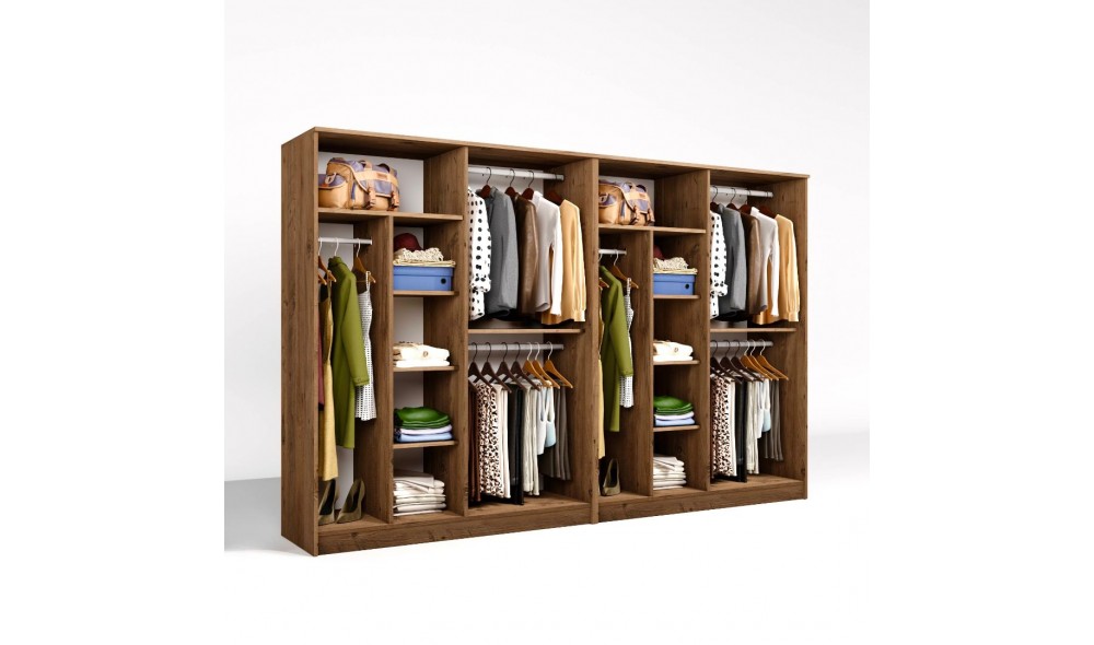 Dulap, Kardelen 1600-121, 280 x 180 x 51,8 cm