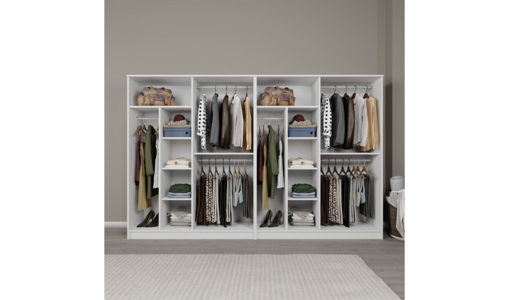 Dulap, Kardelen 1600-128, 280 x 180 x 51,8 cm