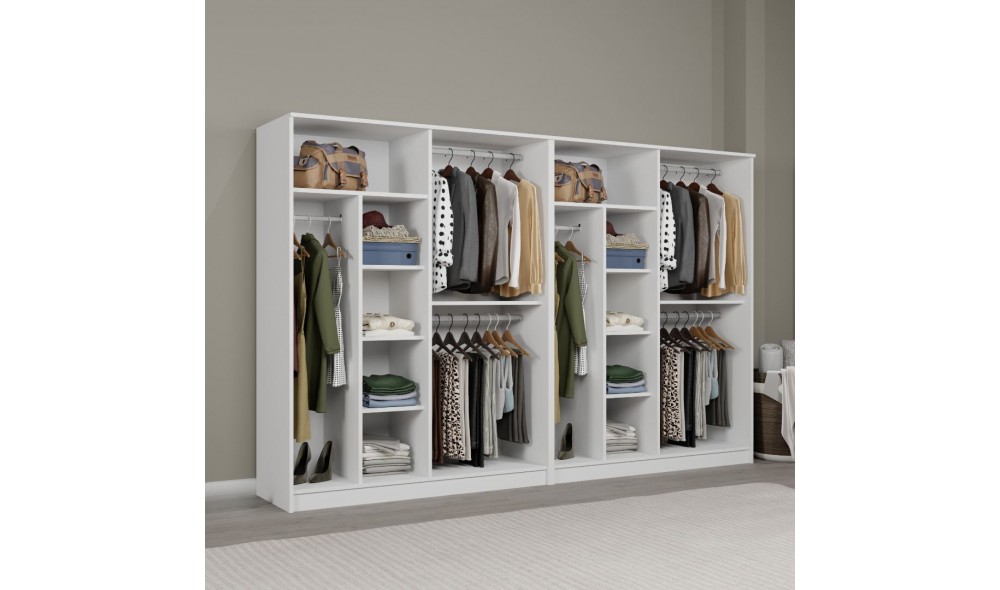 Dulap, Kardelen 1600-128, 280 x 180 x 51,8 cm