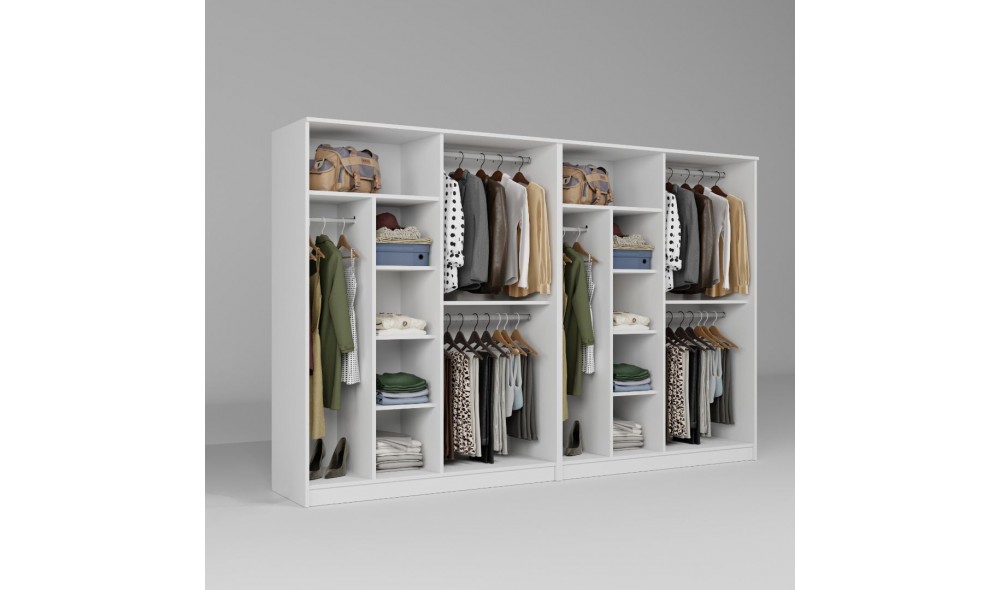 Dulap, Kardelen 1600-128, 280 x 180 x 51,8 cm