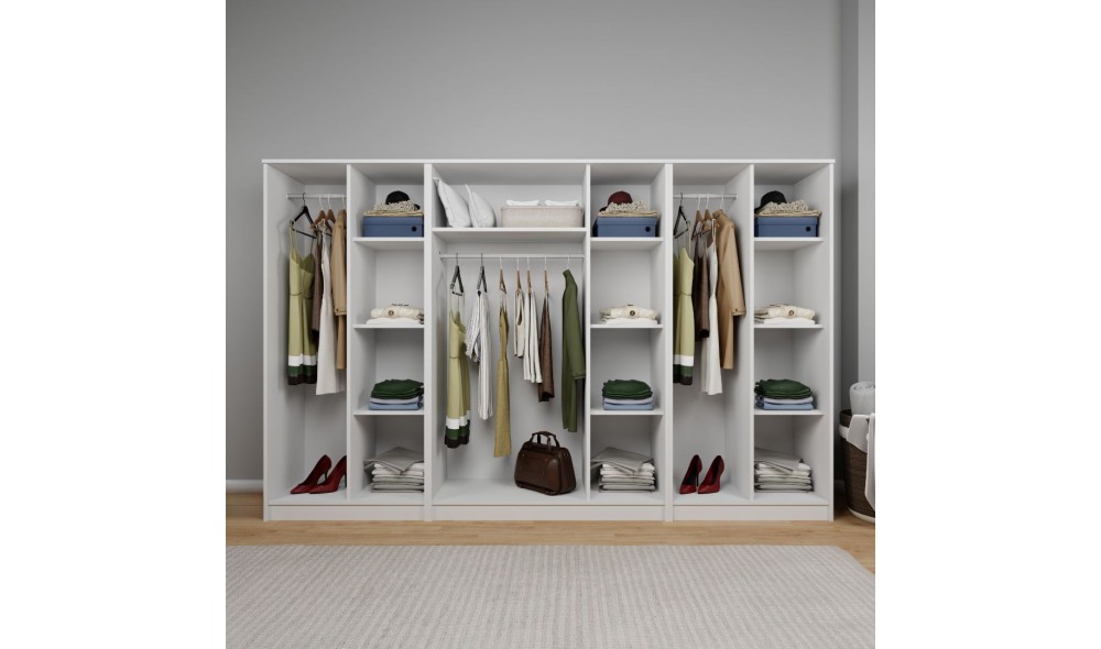 Dulap, Kardelen 1600-107, 280 x 180 x 51,8 cm