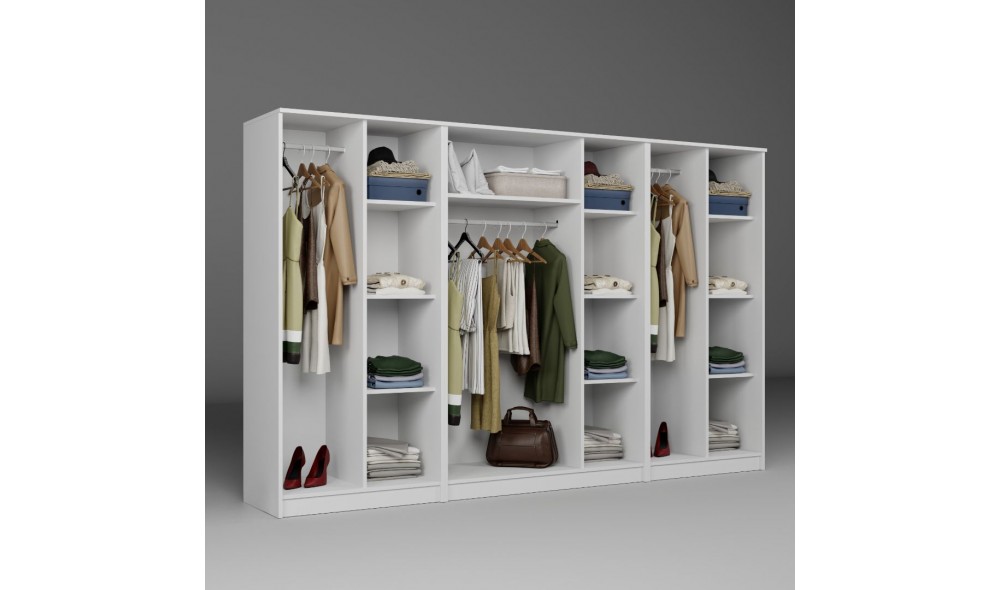 Dulap, Kardelen 1600-107, 280 x 180 x 51,8 cm