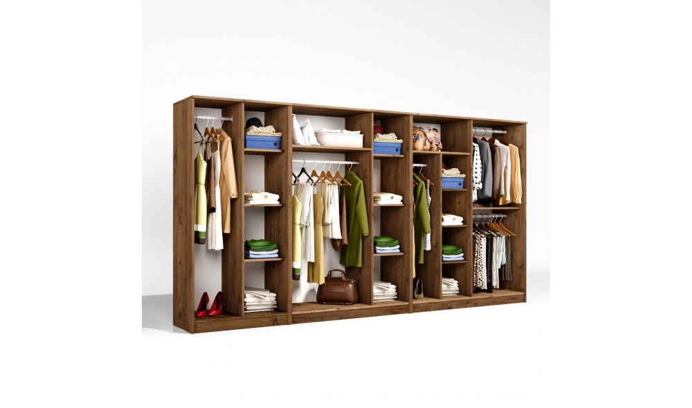 Dulap, Kardelen 1600-124, 340 x 180 x 51,8 cm