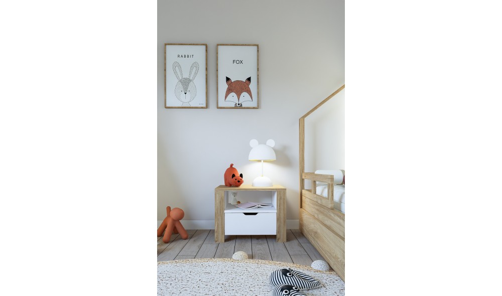 Noptiera, Nisan 1600-025, 60 x 42 x 45 cm