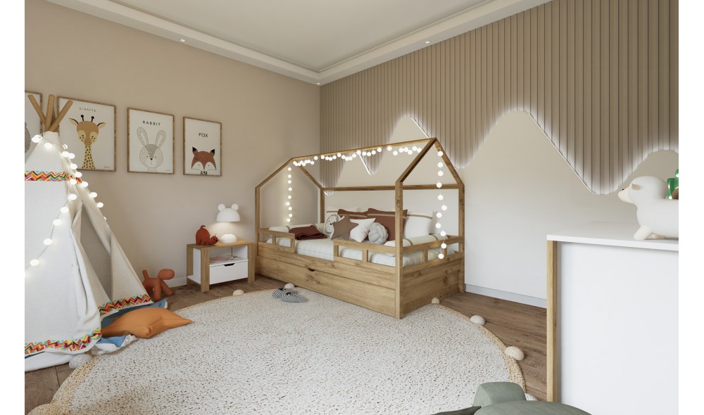 Noptiera, Nisan 1600-025, 60 x 42 x 45 cm