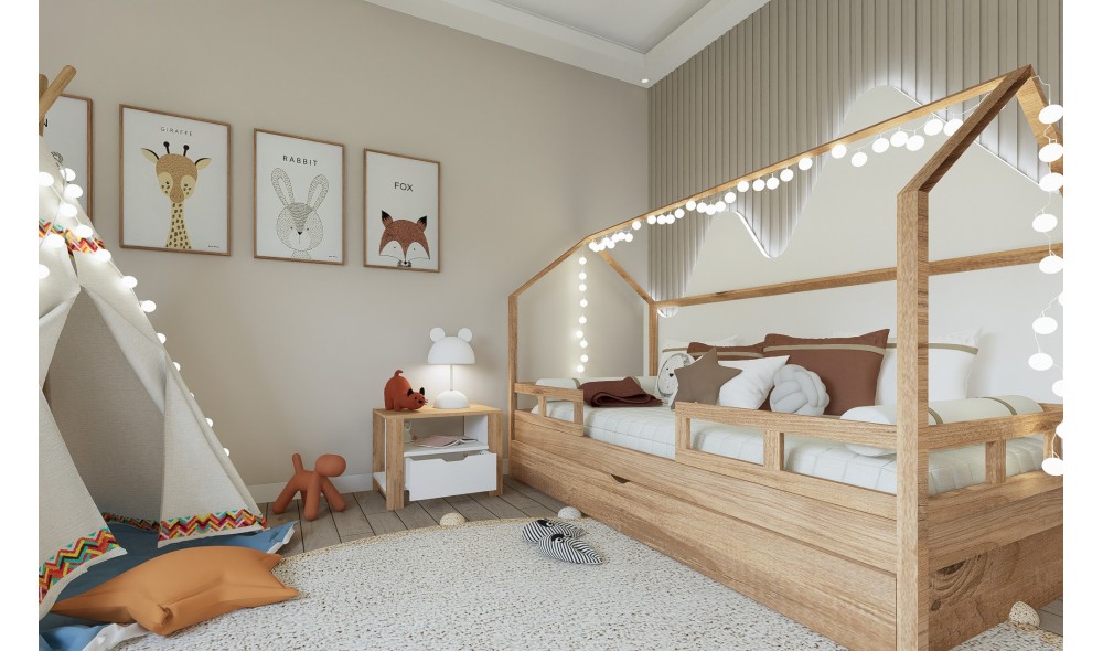 Noptiera, Nisan 1600-025, 60 x 42 x 45 cm