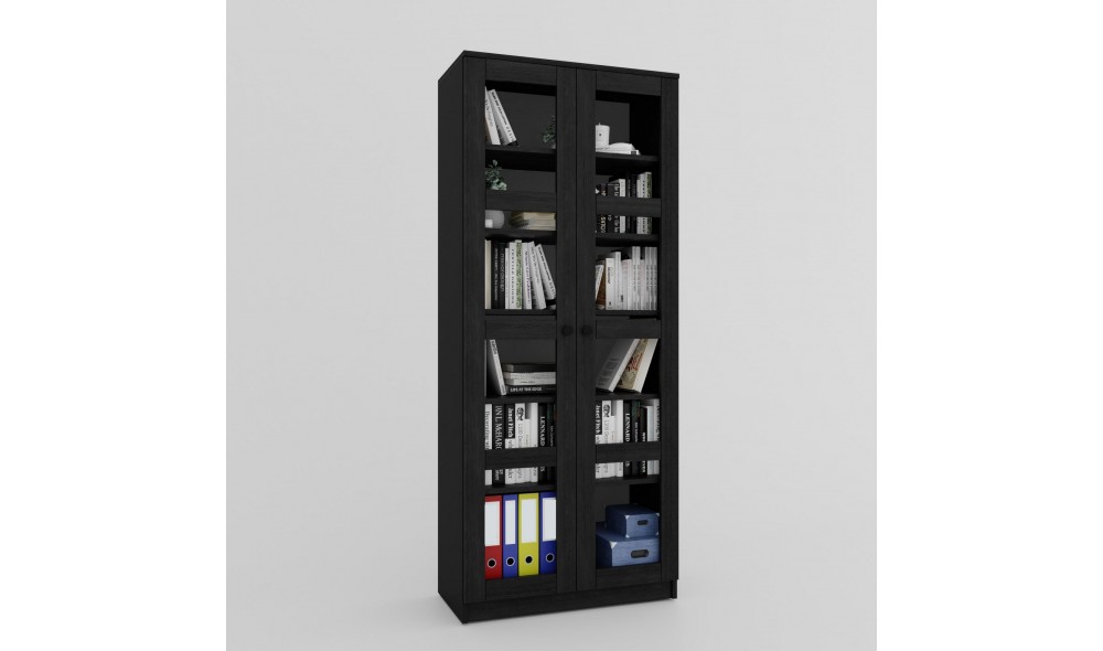 Dulap multifunctional, Lucas Glass 1600-92, 80 x 190 x 37 cm