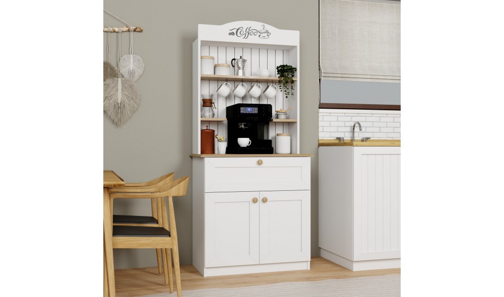 Stand de cafea, Lucas 1600-93, 80 x 180 x 42 cm