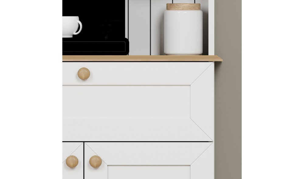 Stand de cafea, Lucas 1600-93, 80 x 180 x 42 cm