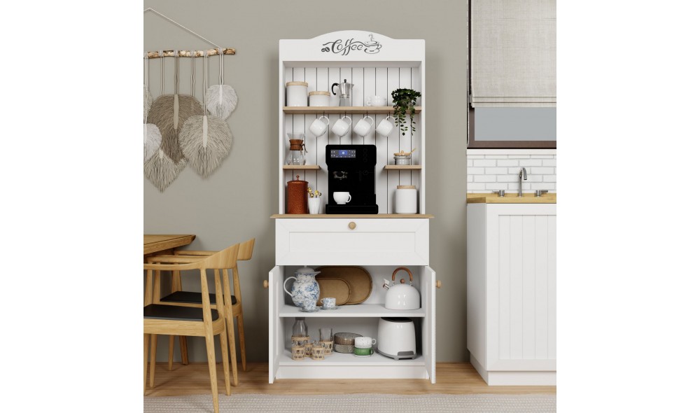 Stand de cafea, Lucas 1600-93, 80 x 180 x 42 cm