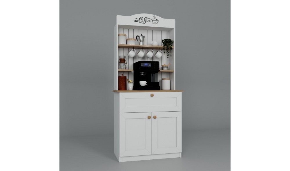 Stand de cafea, Lucas 1600-93, 80 x 180 x 42 cm