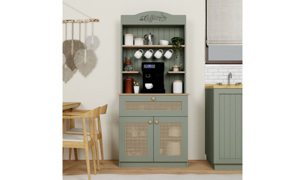 Stand de cafea, Lucas 1600-129, 80 x 180 x 42 cm