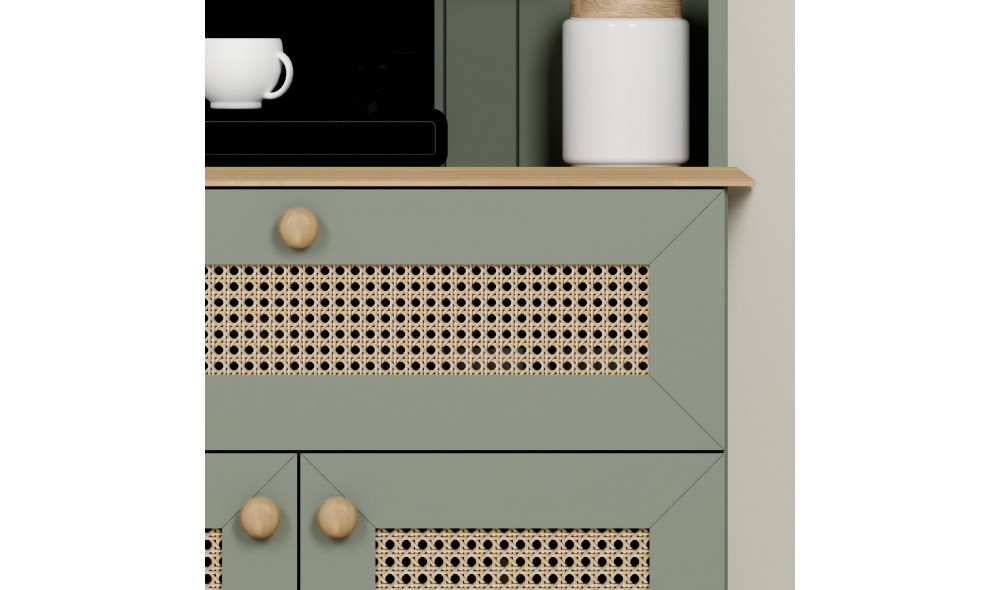 Stand de cafea, Lucas 1600-129, 80 x 180 x 42 cm