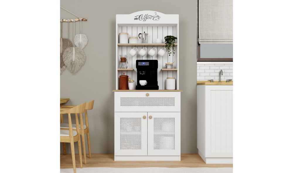 Stand de cafea, Lucas 1600-148, 80 x 180 x 42 cm