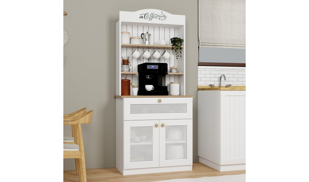 Stand de cafea, Lucas 1600-148, 80 x 180 x 42 cm