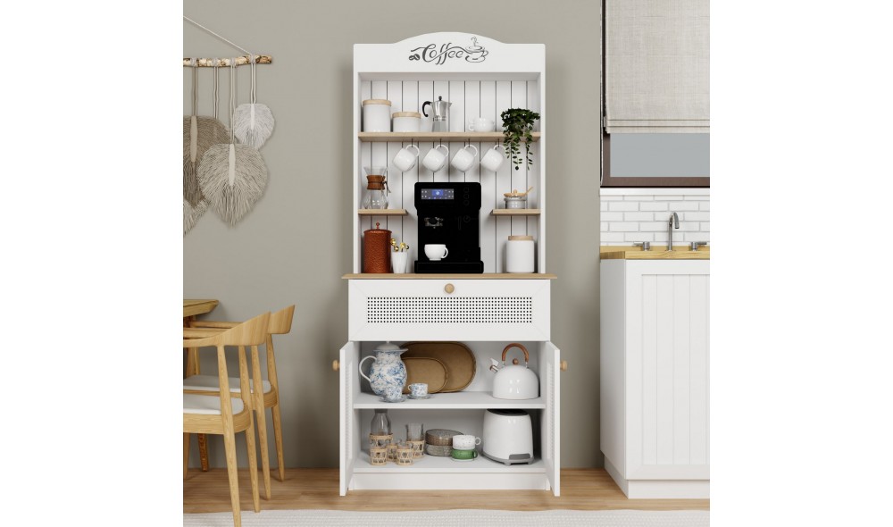 Stand de cafea, Lucas 1600-148, 80 x 180 x 42 cm