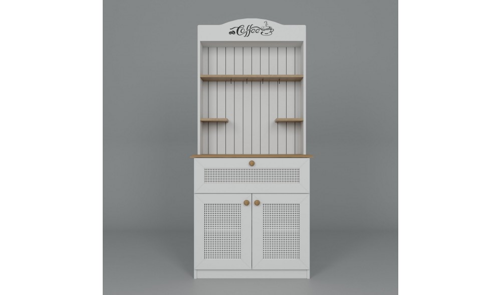 Stand de cafea, Lucas 1600-148, 80 x 180 x 42 cm