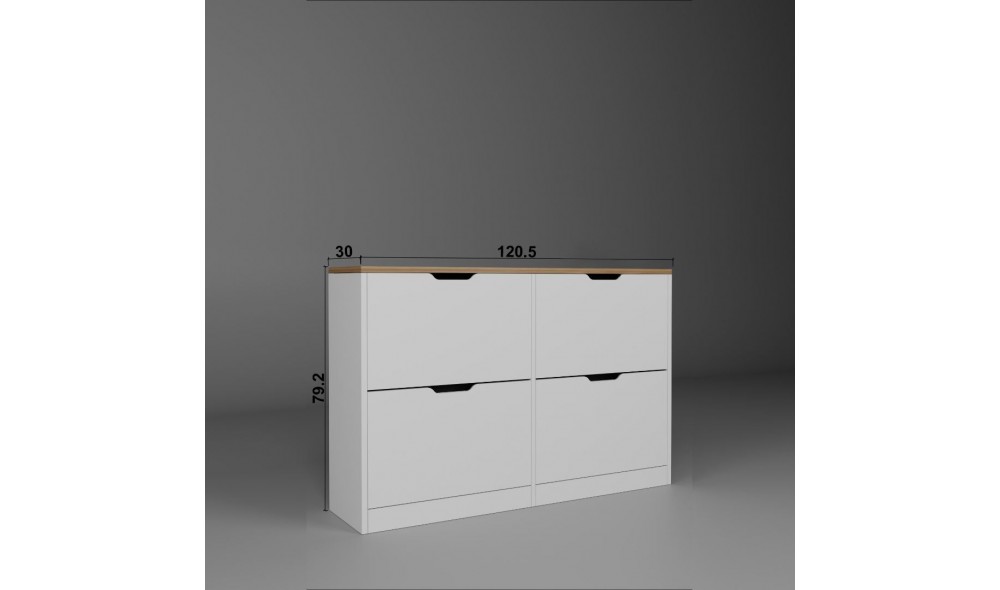 Pantofar, April 1600-150, 120,5 x 79,2 x 30 cm