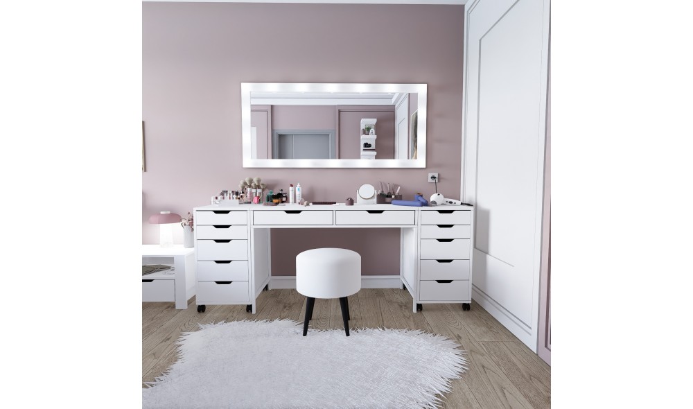 Masa de machiaj, Duru 1600-55, 200 x 77,4 x 55 cm