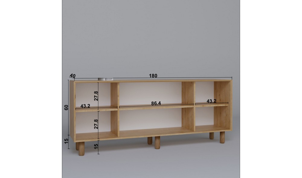 Consola, Bohemian 1600-151, 180 x 75 x 40 cm