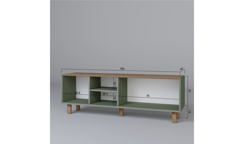 Comoda TV, Bohemian 1600-84, 160 x 56 x 40 cm