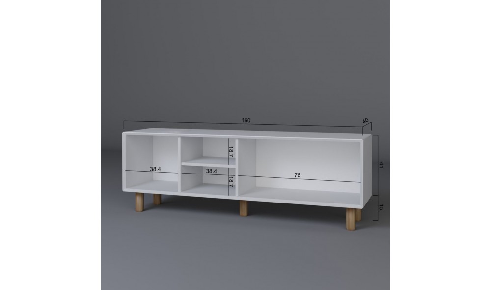 Comoda TV, Bohemian 1600-70, 160 x 56 x 40 cm