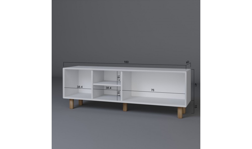 Comoda TV, Bohemian 1600-144, 160 x 56 x 40 cm