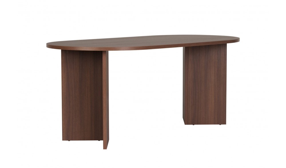 Masa de sufragerie, Sablin - Milano Walnut, 180 x 75 x 90 cm