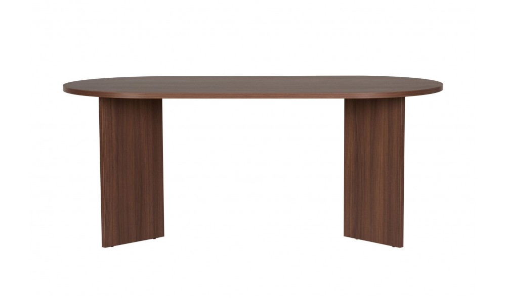 Masa de sufragerie, Sablin - Milano Walnut, 180 x 75 x 90 cm