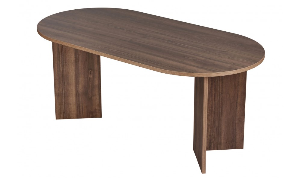 Masa de sufragerie, Sablin - Venezia Walnut, 180 x 75 x 90 cm