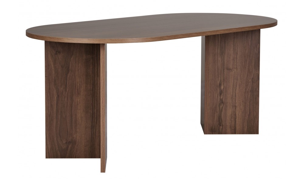 Masa de sufragerie, Sablin - Venezia Walnut, 180 x 75 x 90 cm