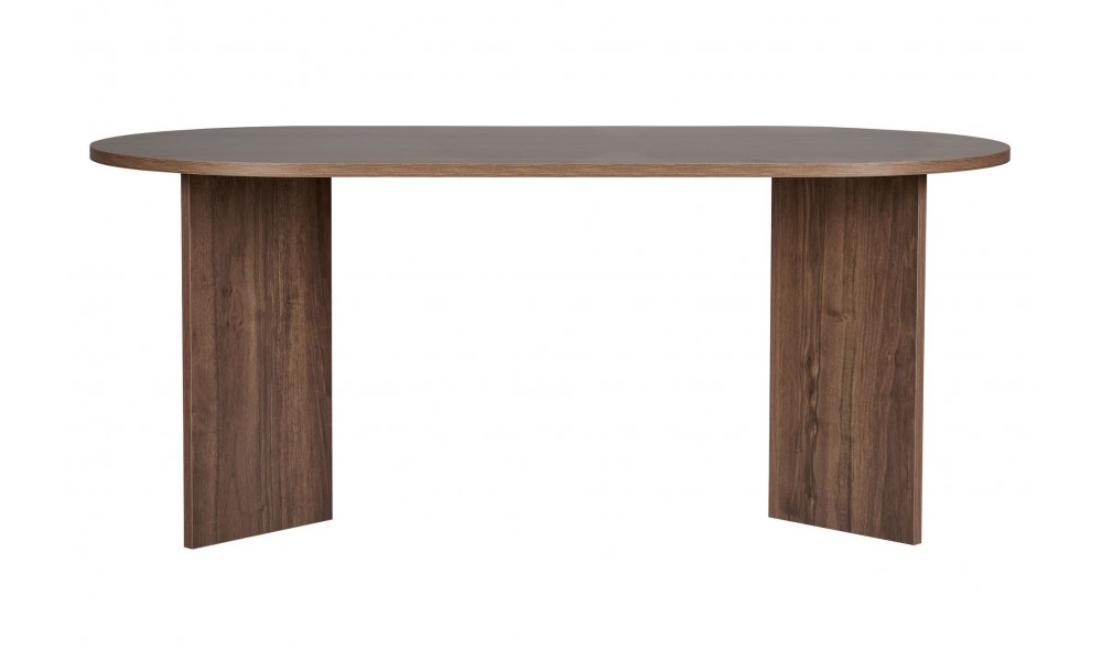 Masa de sufragerie, Sablin - Venezia Walnut, 180 x 75 x 90 cm