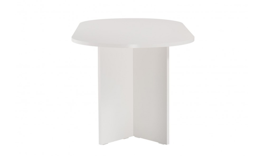 Masa de sufragerie, Sablin - Wood White, 180 x 75 x 90 cm