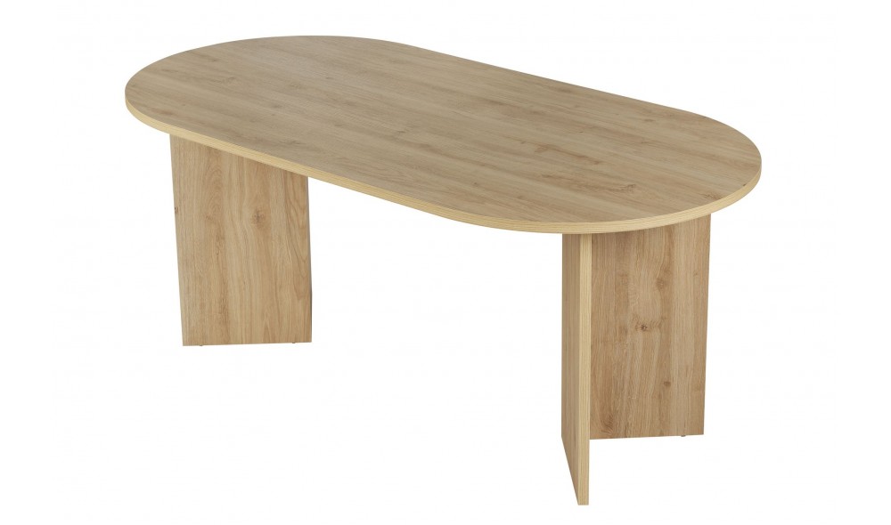 Masa de sufragerie, Sablin - Cadiz Oak, 180 x 75 x 90 cm