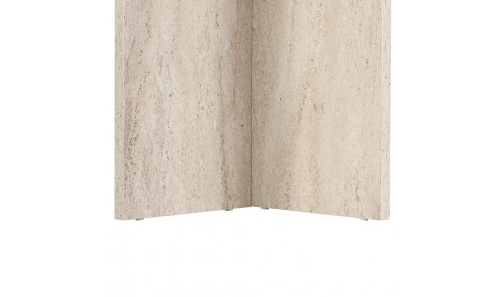 Masa de sufragerie, Linza - Travertine, 180 x 75 x 90 cm