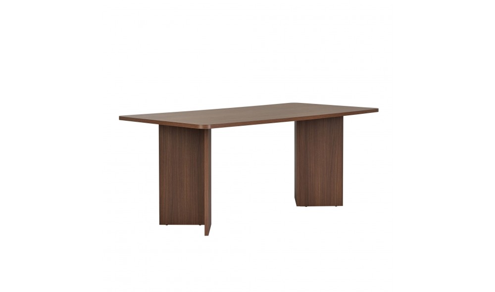 Masa de sufragerie, Linza - Milano Walnut, 180 x 75 x 90 cm