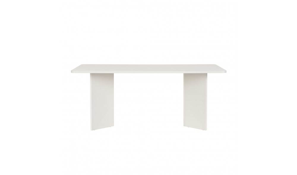 Masa de sufragerie, Linza - Wood White, 180 x 75 x 90 cm